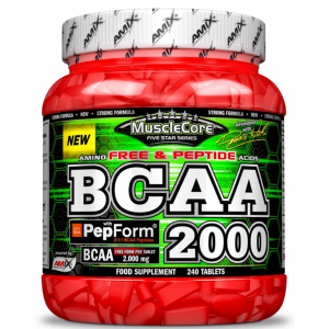 MuscleCore® BCAA with PepForm - 240 таб